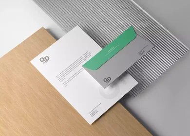 free-A4-letterhead-and-envelope-mockup-1